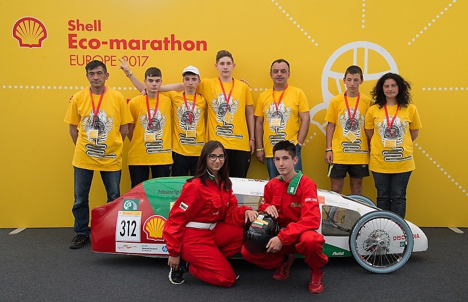 Shell Eco-Marathon team