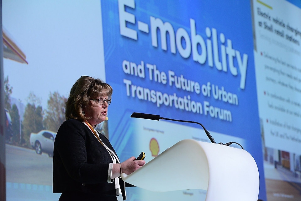 Mrs Angie Boakes, General Manager Electric Mobility, New Energies Royal Dutch Shell