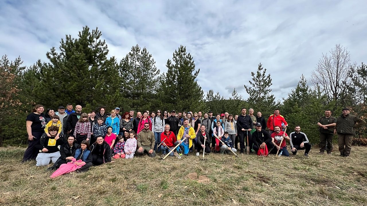 Доброволците на Shell залесиха 7 дка край Годеч