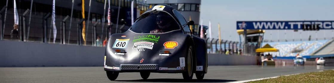 Автомобилът на отбор HydRu от Русенския университет, задвижван с водород