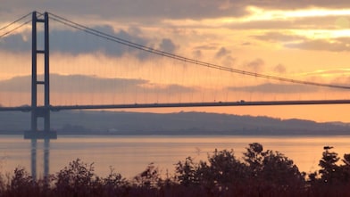 bridge sunset