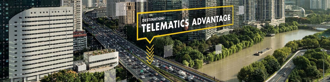 Aerial view of a city with a complex network of elevated highways