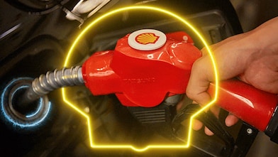 При зареждане на гориво Shell