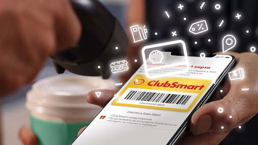 digital card in your Shell app 