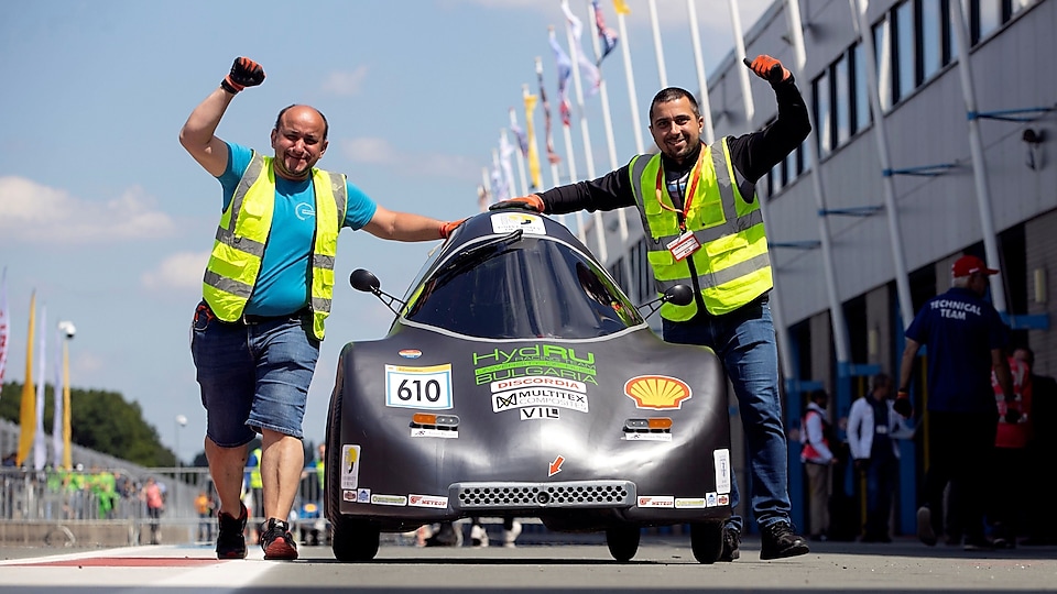Отбор HydRu на Shell Eco-marathon в Нидерландия