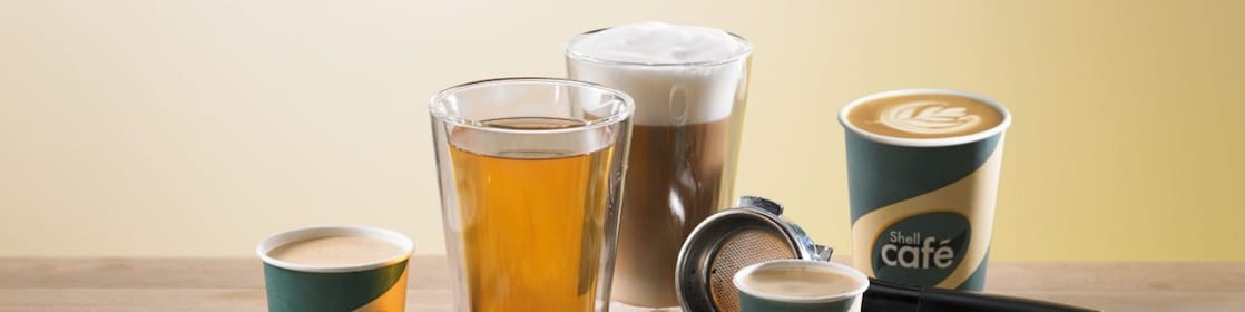 Shell Café напитки, приготвени с внимание и грижа